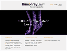 Tablet Screenshot of humphreylaw.com.au
